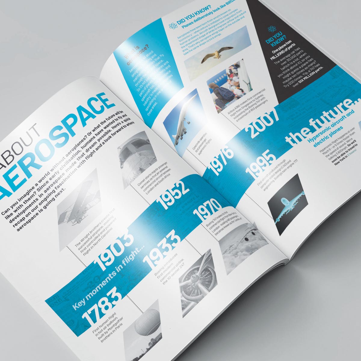 Skypath magazine design