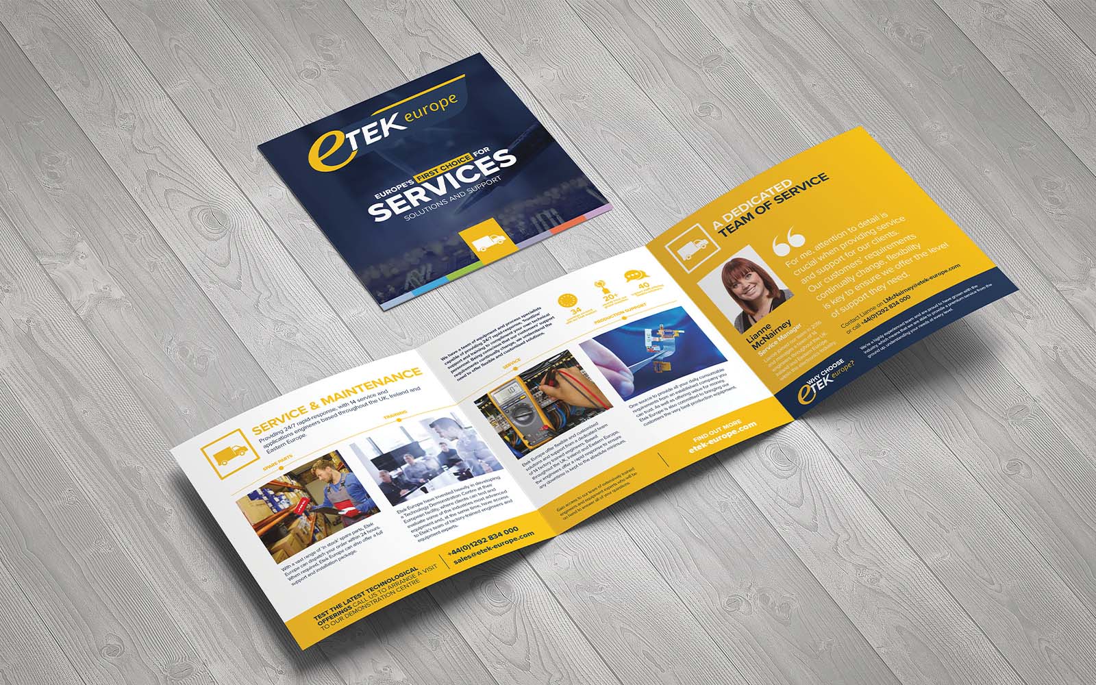 Etek Europe brochure Etek Europe brochure
